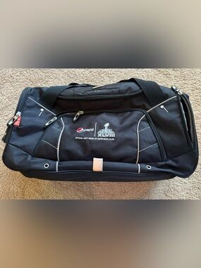 Pepsi Black Duffel Bag with Super Bowl XLVIII Logo